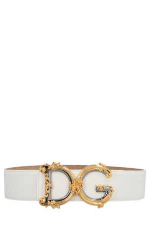 Ремінь «DG Barocco», білий DOLCE & GABBANA BE1336AZ83180001