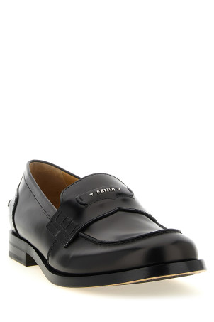 'Fendi Ateneo' loafers Black