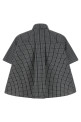 Trapeze shirt Black-grey