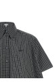 Trapeze shirt Black-grey