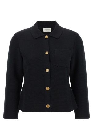'Cassandre' medallion cardigan Black
