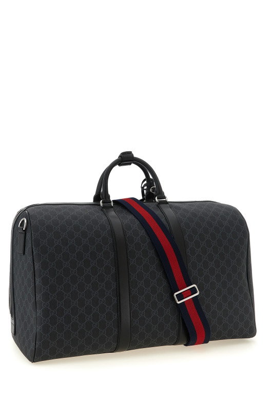 'GG' large duffel bag Black
