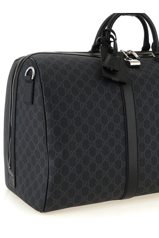 'GG' large duffel bag Black
