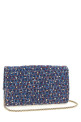 Valentino Garavani 'Rockstud Spike' Shoulder Bag Blue