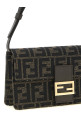'Tube' wallet on chain Brown