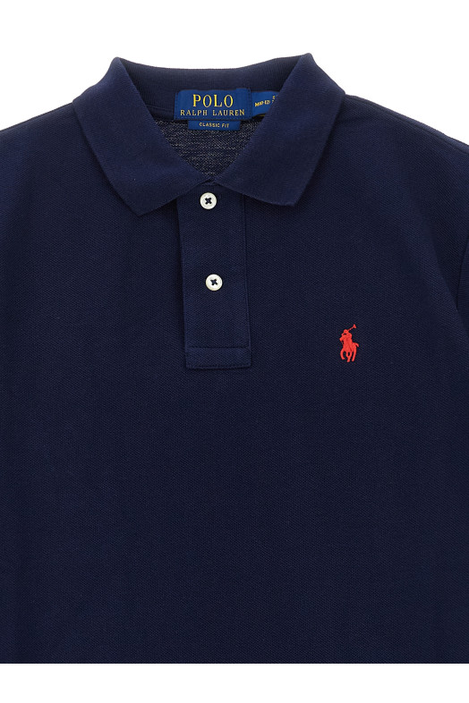 'Pony' polo shirt Blue