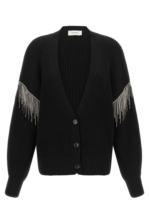 'SpxPagine' cardigan Black