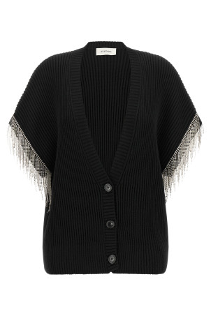 'SpxPagine' cardigan Black