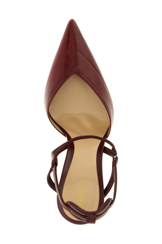 'Very Colibrì' slingback Bordeaux