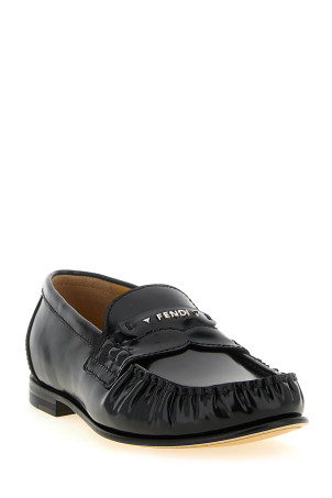 'Fendi Scrunch' loafers Black