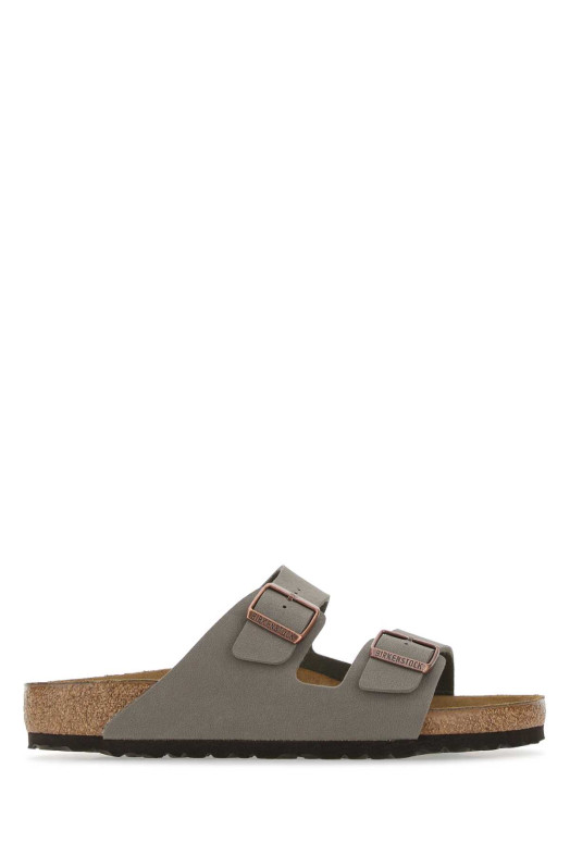 Mud leather Arizona slippers Blue BIRKENSTOCK (151211)