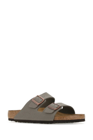 Mud leather Arizona slippers Blue BIRKENSTOCK (151211)