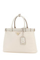Ivory canvas shopping bag Black PRADA (1BA417VOYM2FPV)
