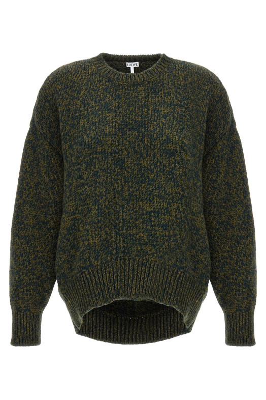 Светр з подвійним коміром Зелений LOEWE (S540Y14KDS8426) Светр з подвійним коміром Зелений LOEWE (S540Y14KDS8426)