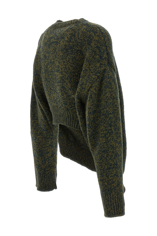 Светр з подвійним коміром Зелений LOEWE (S540Y14KDS8426) Светр з подвійним коміром Зелений LOEWE (S540Y14KDS8426)