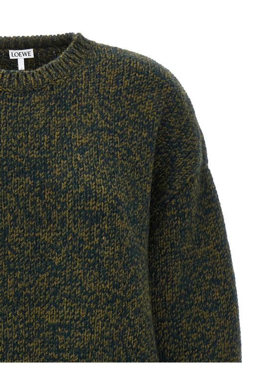 Светр з подвійним коміром Зелений LOEWE (S540Y14KDS8426) Светр з подвійним коміром Зелений LOEWE (S540Y14KDS8426)