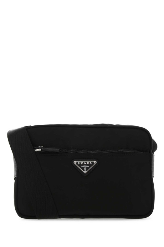 Black Re-Nylon crossbody bag Black PRADA (1BC167VB1MRV44)