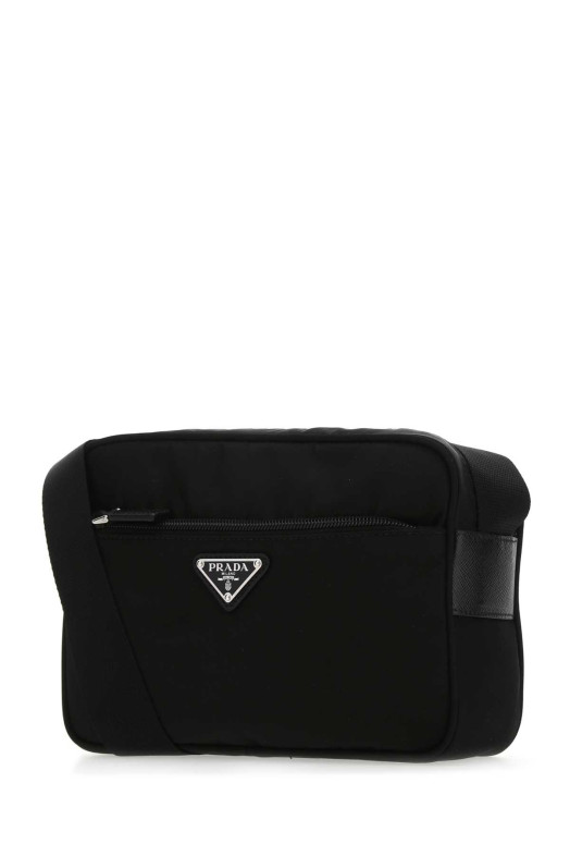 Black Re-Nylon crossbody bag Black PRADA (1BC167VB1MRV44)