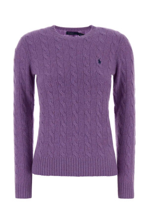 Purple wool blend sweater POLO RALPH LAUREN (211971865)