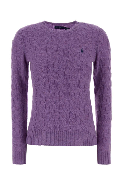 Purple wool blend sweater POLO RALPH LAUREN (211971865)