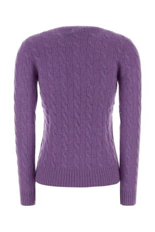 Purple wool blend sweater POLO RALPH LAUREN (211971865)