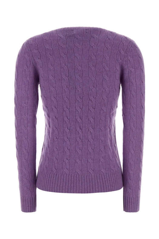Purple wool blend sweater POLO RALPH LAUREN (211971865)
