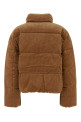 Caramel stretch velvet down jacket POLO RALPH LAUREN (211B20376)