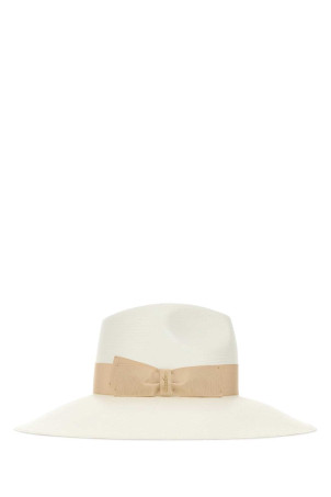 White straw Sophie Panama hat BORSALINO (232171)