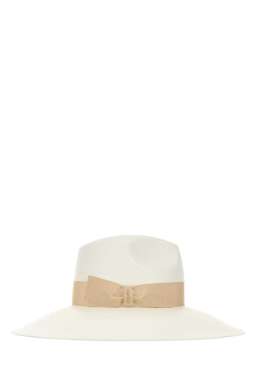 White straw Sophie Panama hat BORSALINO (232171)