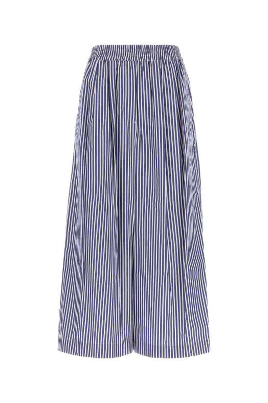 Embroidered cotton Ottone wide-leg pant WEEKEND (2615131122600)