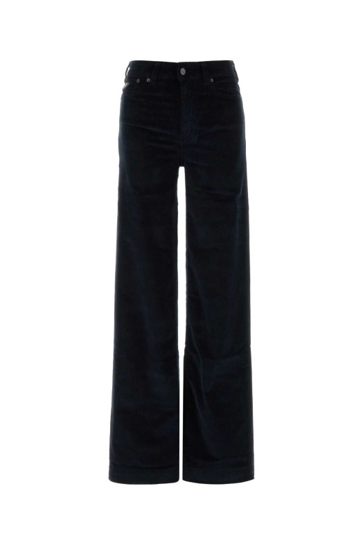 Midnight blue stretch corduroy palazzo pant LOIS (34408104)