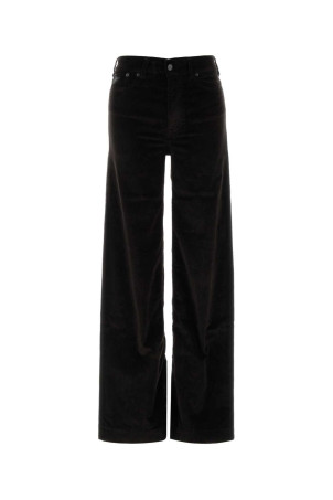 Dark brown stretch corduroy palazzo pant LOIS (34408104)