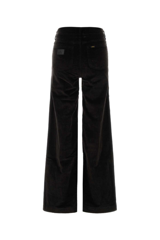 Dark brown stretch corduroy palazzo pant LOIS (34408104)