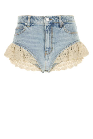 Denim The Crochet shorts FRAME (4031CR210)