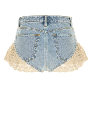 Denim The Crochet shorts FRAME (4031CR210)