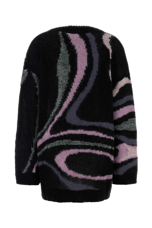 Embroidered mohair blend oversize cardigan EMILIO PUCCI (5UKQ815U967)