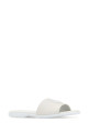 White nappa leather slippers GUCCI (874910AAGT4)