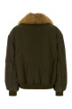 Khaki nylon bomber jacket SAINT LAURENT (A00300YZ9HT)