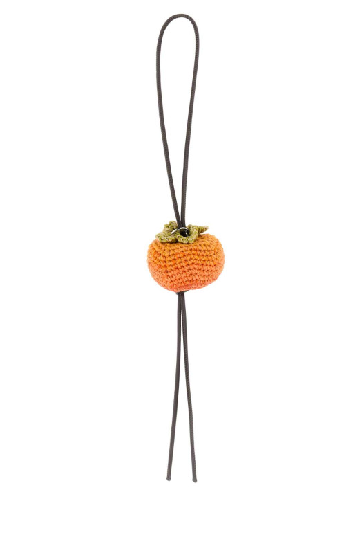 Orange crochet Persimmon charm JW ANDERSON (AC0454FA0531)