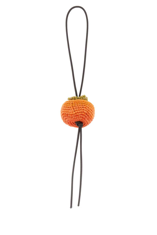 Orange crochet Persimmon charm JW ANDERSON (AC0454FA0531)