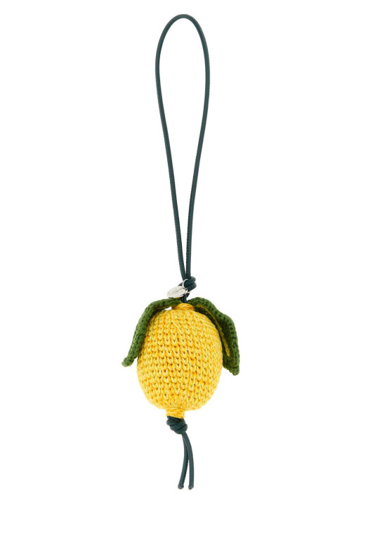 Yellow crochet Lemon charm JW ANDERSON (AC0456FA0531)