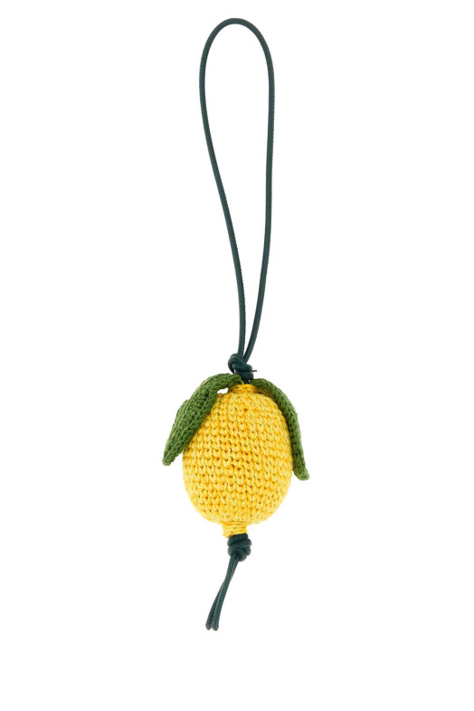 Yellow crochet Lemon charm JW ANDERSON (AC0456FA0531)