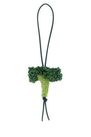 Green crochet Broccoli charm Gray JW ANDERSON (AC0457FA0531)