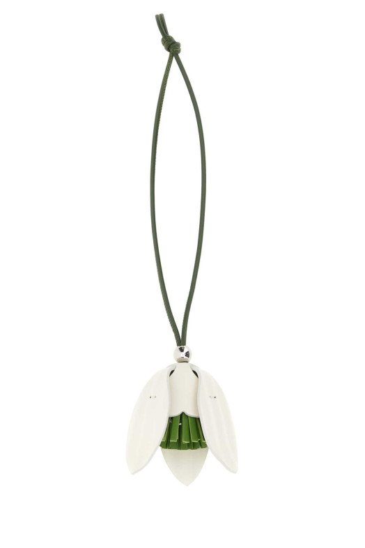 Two-tone leather Snowdrop charm JW ANDERSON (AC0462LA0020)