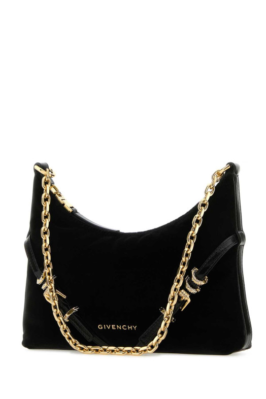 Black velvet Voyou Party shoulder bag GIVENCHY (BB50W0B1ZZ)