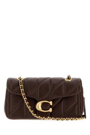 Chocolate leather Tabby 20 shoulder bag COACH NEW YORK (CP149)
