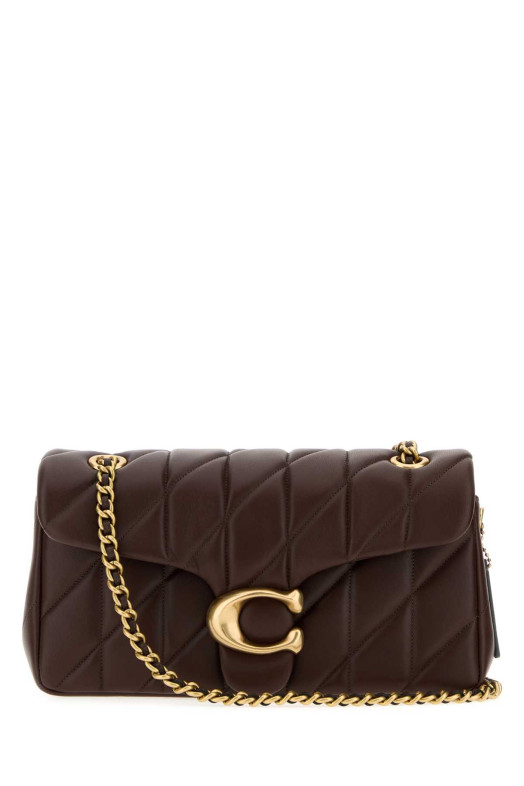 Chocolate leather Tabby 26 shoulder bag COACH NEW YORK (CP150)