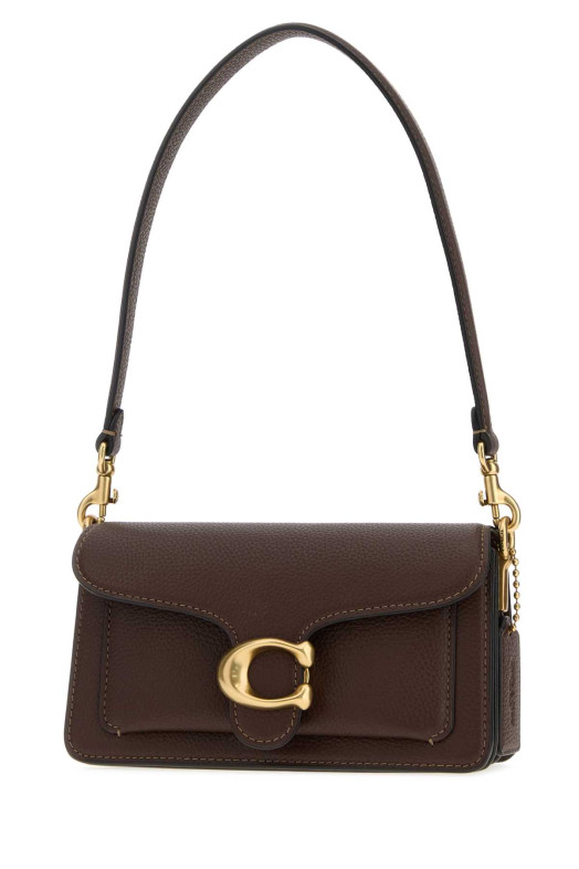 Chocolate leather Tabby 20 shoulder bag COACH NEW YORK (CY201)