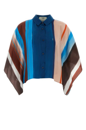 Printed silk shirt FENDI (FS8365AMET)