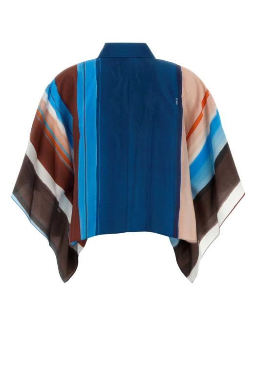 Printed silk shirt FENDI (FS8365AMET)